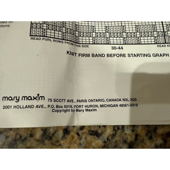 Mary Maxim Crazy Cats Cardigan Knitting Pattern No. 7074-5N & Various Skeins - Picture 3 of 7